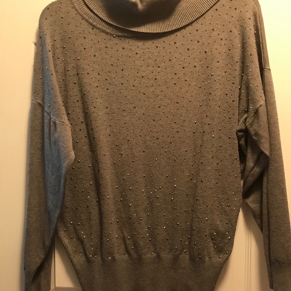 Grey Sparkle Sweater